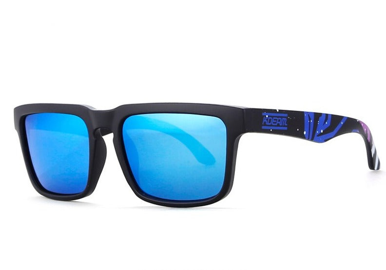 Men's Vintage Square 'Lightwars' Polarized Sunglasses