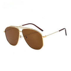 Women's Alloy 'Panorama' Polygon Sunglasses