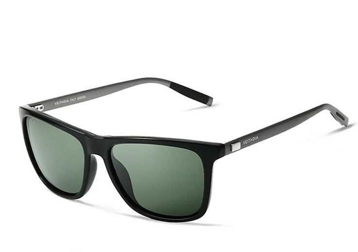 Men's Square "To The Beach" Polarized Sunglasses