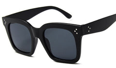 Women's  Oversized Square 'Laden' Plastic Sunglasses