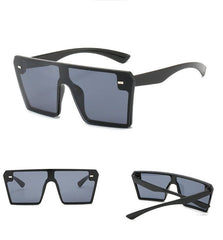 Women's Square 'Elvira' Plastic Sunglasses