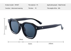 Women's Square 'Sedna' Plastic Sunglasses