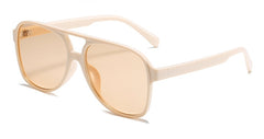 Women's Oversized Pilot 'The Stylish' Metal Sunglasses