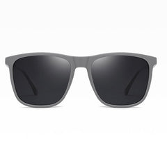 Men's Square 'Infrared' Plastic Sunglasses