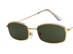 Men's Small Rectangle 'Small Zion' Metal Sunglasses