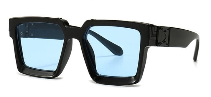 Women's Square 'Clarity Spot' Plastic Sunglasses