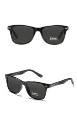 Men's Square 'Hype' Polarized Sunglasses