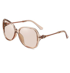 Women's Polarized Oval 'Nalah' Plastic Sunglasses