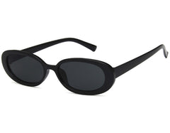 Women' Small Cat Eye 'Jazlyn ' Plastic Sunglasses