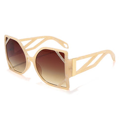 Women's Vintage Square 'Construct' Plastic Sunglasses