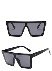 Women's Square 'Jenniffer Love' Plastic Sunglasses