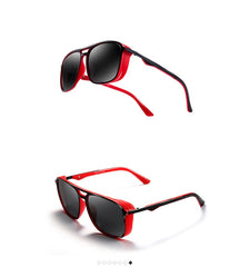 Men's Vintage Square 'Funky' Plastic Sunglasses