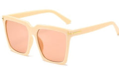 Women's Oversized Square 'Silky' Plastic Sunglasses