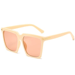 Women's Oversized Square 'Nod' Plastic Sunglasses