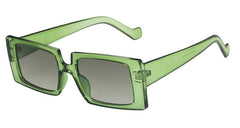 Women's Rectangle 'Sun Fun' Vintage Jelly Sunglasses