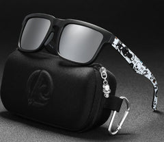 Men's Polarized Square 'Grinch Eye Wear' Plastic Sunglasses