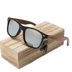 Men's Wayfarer 'Basty' Wooden Sunglasses