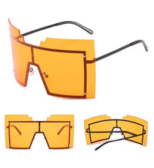 Women's Oversized 'In The Zone' Square Sunglasses