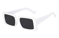 Women's Rectangle 'Summer Jelly Hit' Plastic Sunglasses