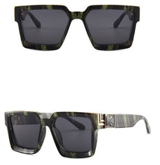 Unisex Square 'The Banned Shades' Plastic Sunglasses