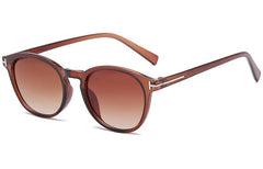 Women's Round 'Florian' Plastic Sunglasses