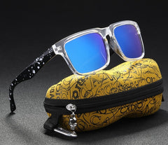 Men's Square 'Eye-catching' Polarized Sunglasses