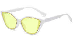 Women's Cat Eye 'Shadow ' Plastic Sunglasses