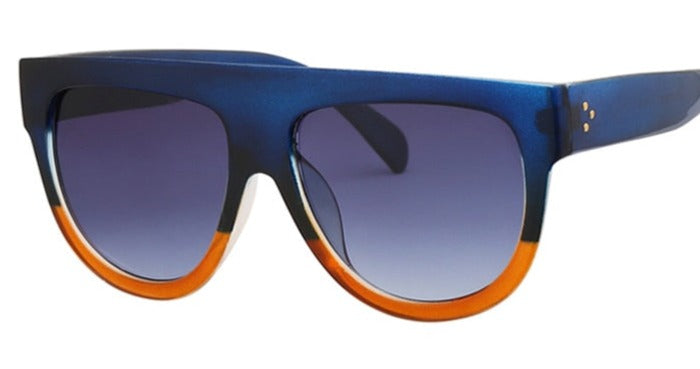 Women's Oversized Square 'Crud' Polycarobate Sunglasses