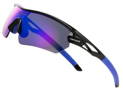 Men's Cycling Polarized 'Wrath' Plastic Sports Sunglasses