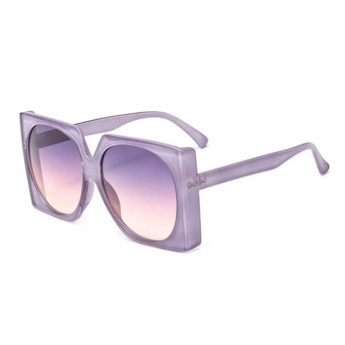 Women's Vintage 'Sassy' Oversized Square Sunglasses