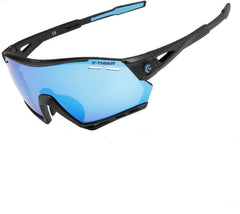 Men's Cycling Polarized 'Archie' Plastic Sports Sunglasses