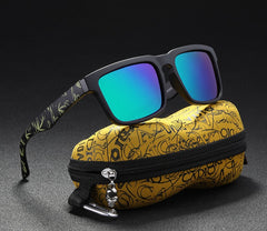 Men's Square 'Eye-catching' Polarized Sunglasses