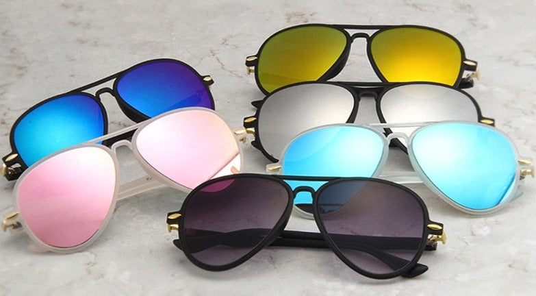 Kid's Girls Goggle 'Candy Wear' Plastic Sunglasses