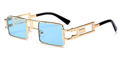 Men's Rectangular 'Snowshades' Gradient Sunglasses