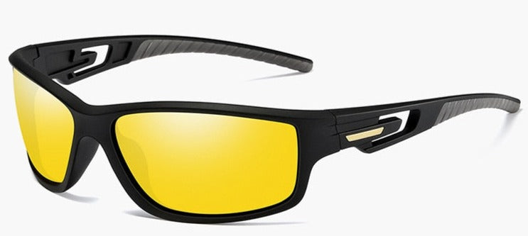 Men's Polarized 'Don' Plastic Sports Sunglasses
