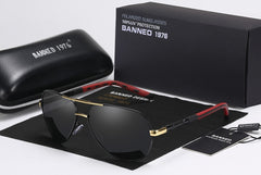 Men's Anti Glare 'Drift' Aluminum Sunglasses