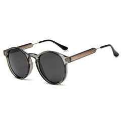 Women's Round 'Shammy' Plastic Sunglasses