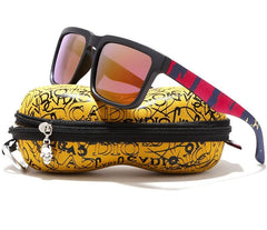 Men's Square 'Eye-catching' Polarized Sunglasses