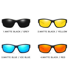 Men's Polarized 'Don' Plastic Sports Sunglasses