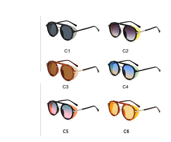 Women's Round 'Young' Metal Sunglasses