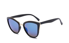 Women's Cat Eye 'Appeal' mirror sunglasses