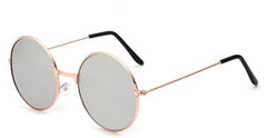 Men's Classic Round 'Circles' Metal Sunglasses