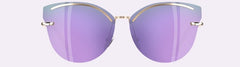 Women's Oversized 'Fiesty' Cat Eye Sunglasses