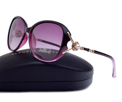 Women's Oversized Oval 'Roadtrip' Plastic Sunglasses