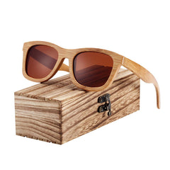 Men's Square 'Brian' Wooden Glasses