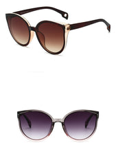 Women's Retro Cat Eye 'Hip Shades' Gradient Sunglasses