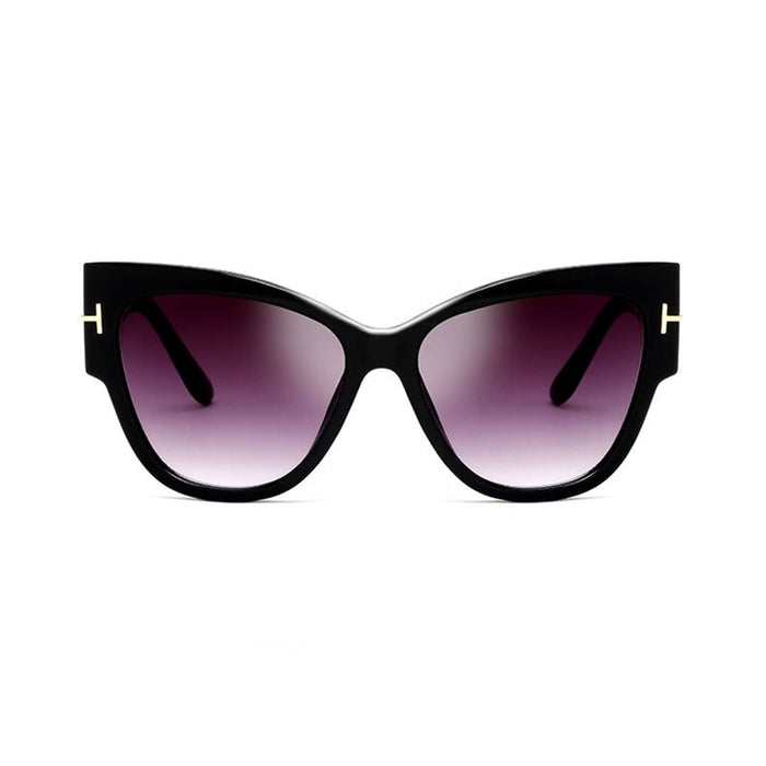 Women's Oversized Cat Eye 'Cecilia' Plastic Sunglasses