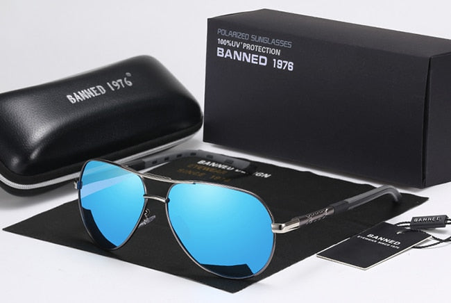 Men's Anti Glare 'Drift' Aluminum Sunglasses