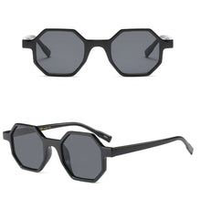 Women's Octagon 'Wilderness' Leopard Sunglasses