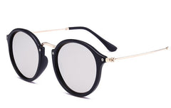 Men's Vintage Round 'Maleko ' Metal Sunglasses